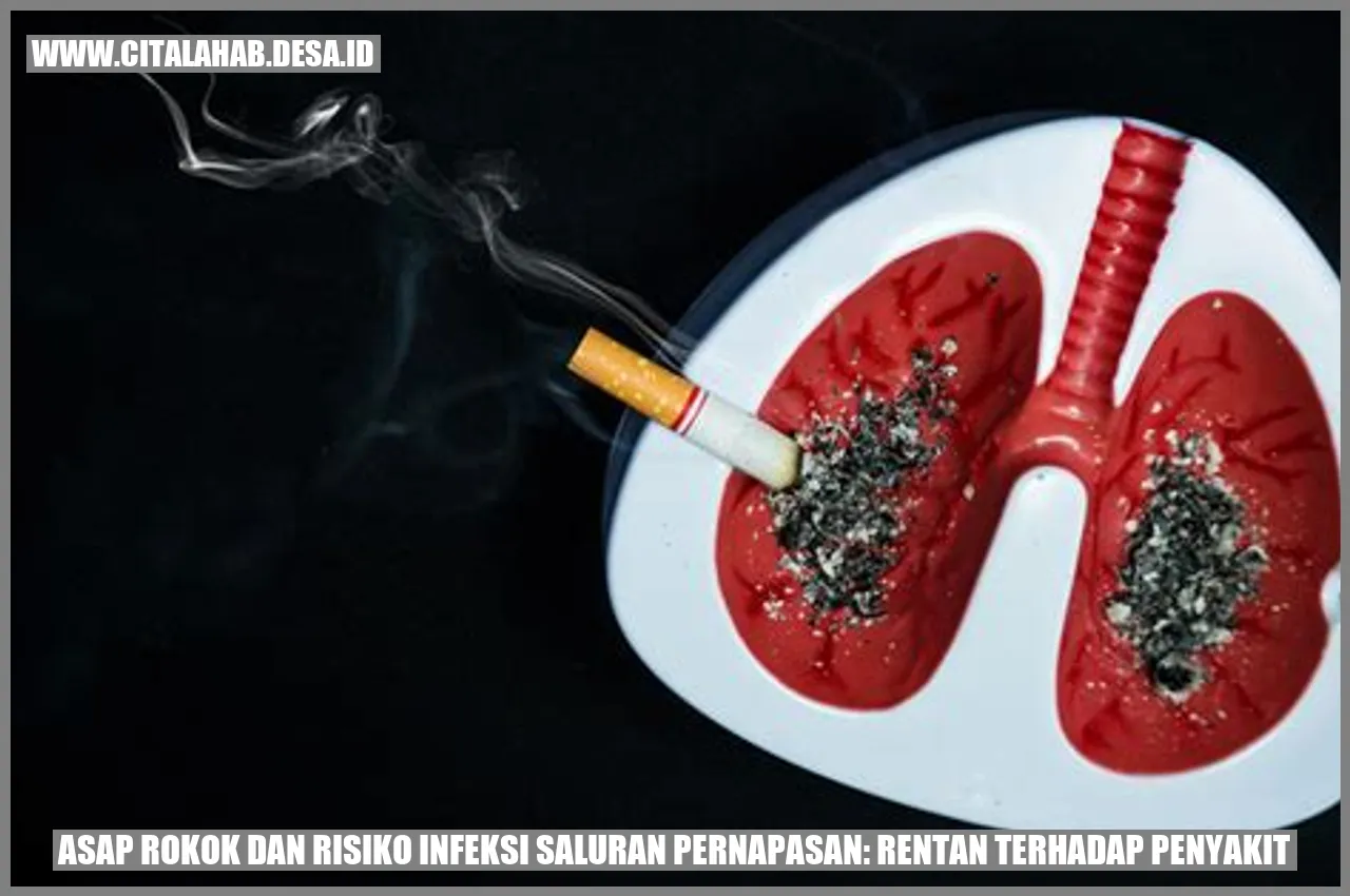Asap Rokok dan Risiko Infeksi Saluran Pernapasan: Rentan terhadap Penyakit