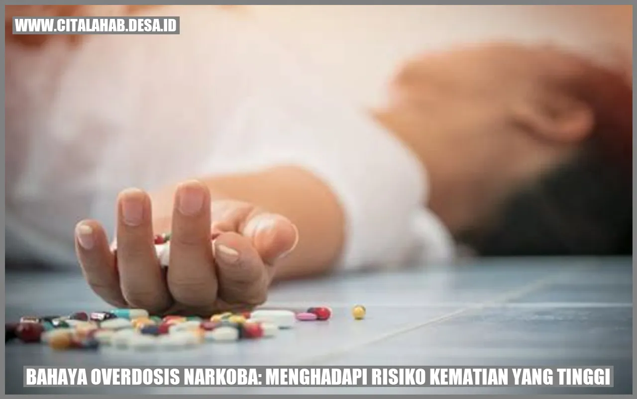 Bahaya Overdosis Narkoba: Menghadapi Risiko Kematian yang Tinggi