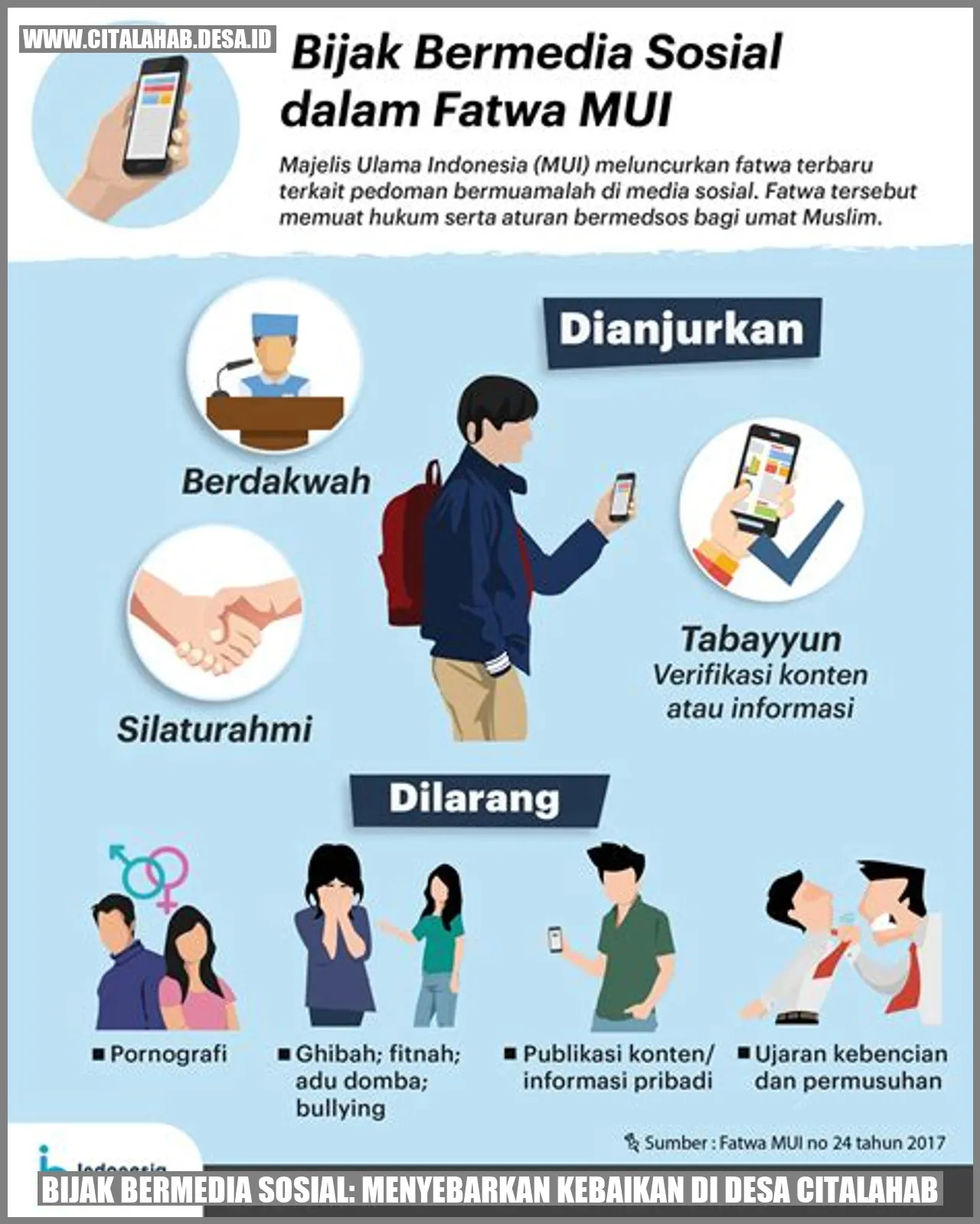 Bijak Bermedia Sosial: Menyebarkan Kebaikan di Desa Citalahab