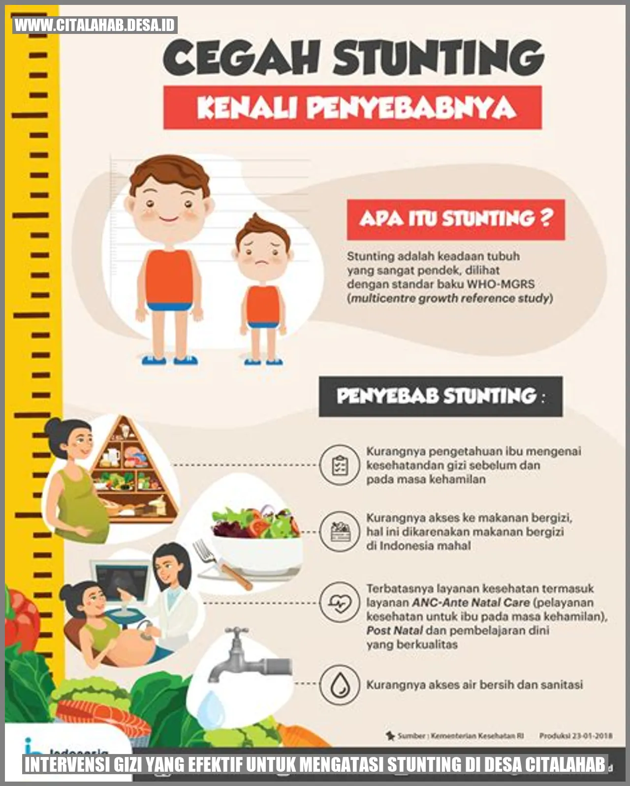 Intervensi Gizi yang Efektif untuk Mengatasi Stunting di Desa citalahab