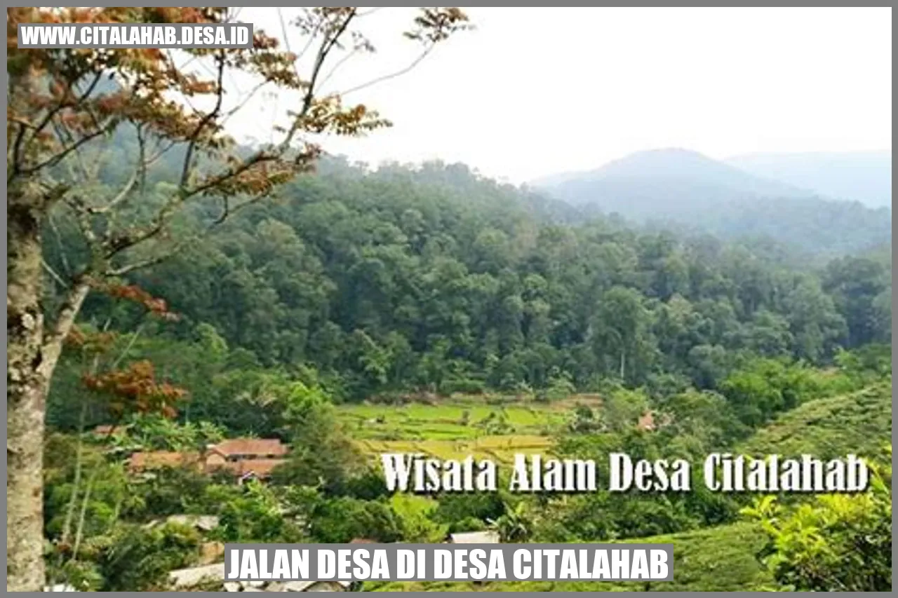 Jalan Desa