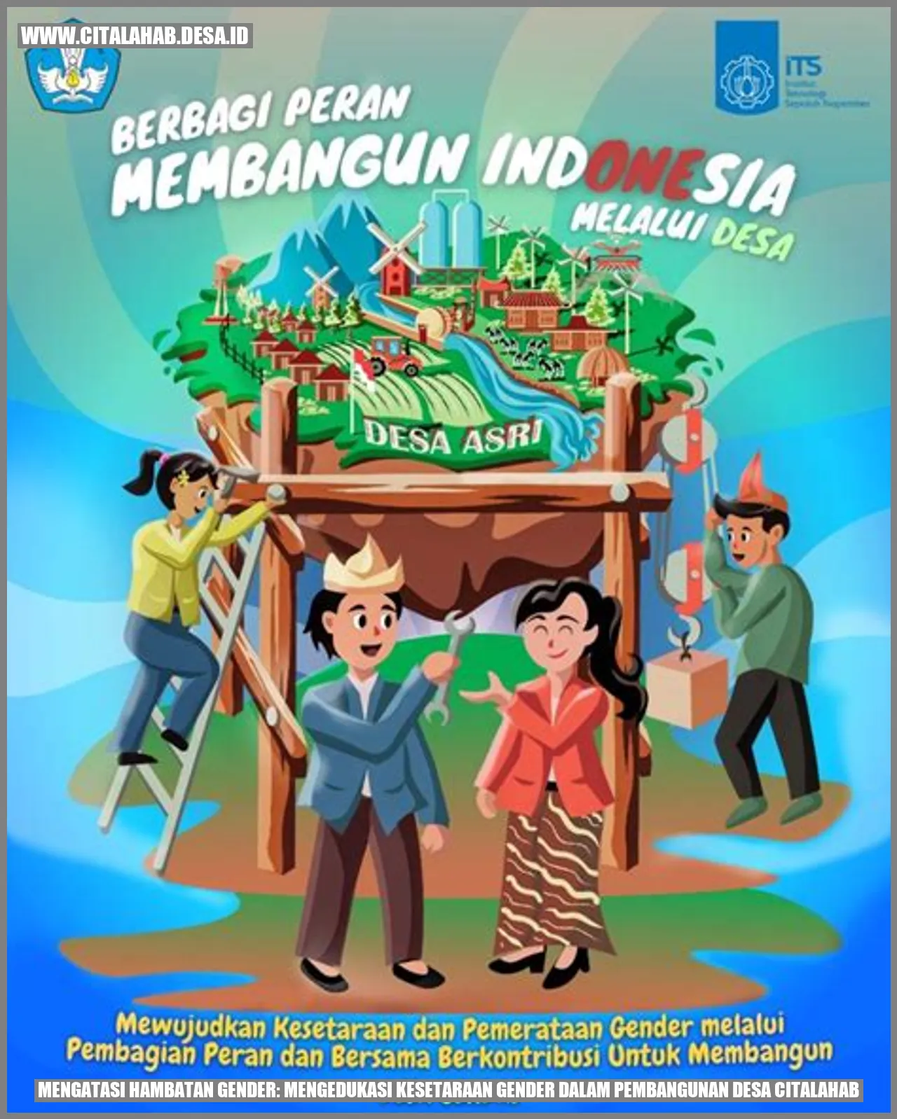 Mengedukasi Kesetaraan Gender Desa
