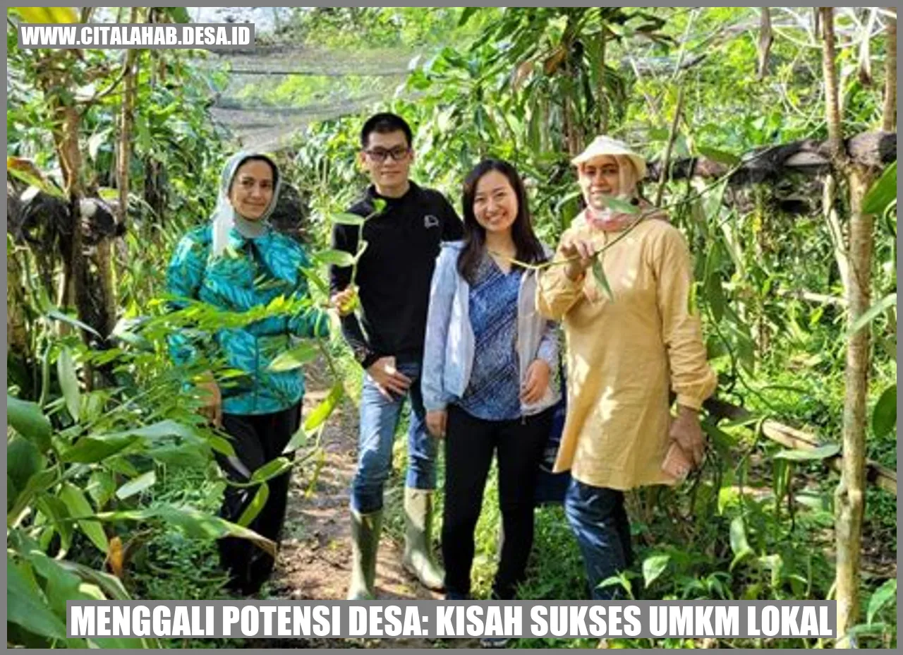 Sukses UMKM Desa: Menggali Potensi Lokal