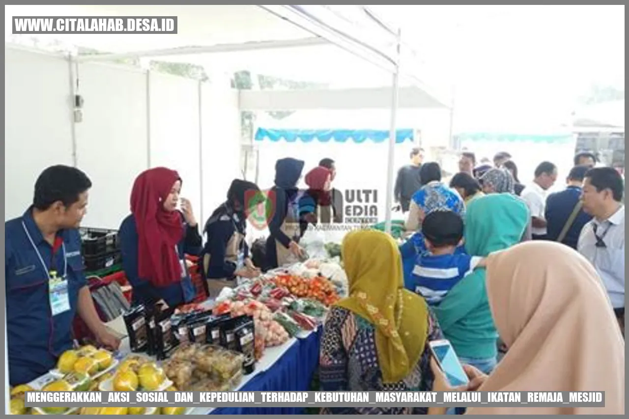 Aksi Kepedulian Remaja Mesjid