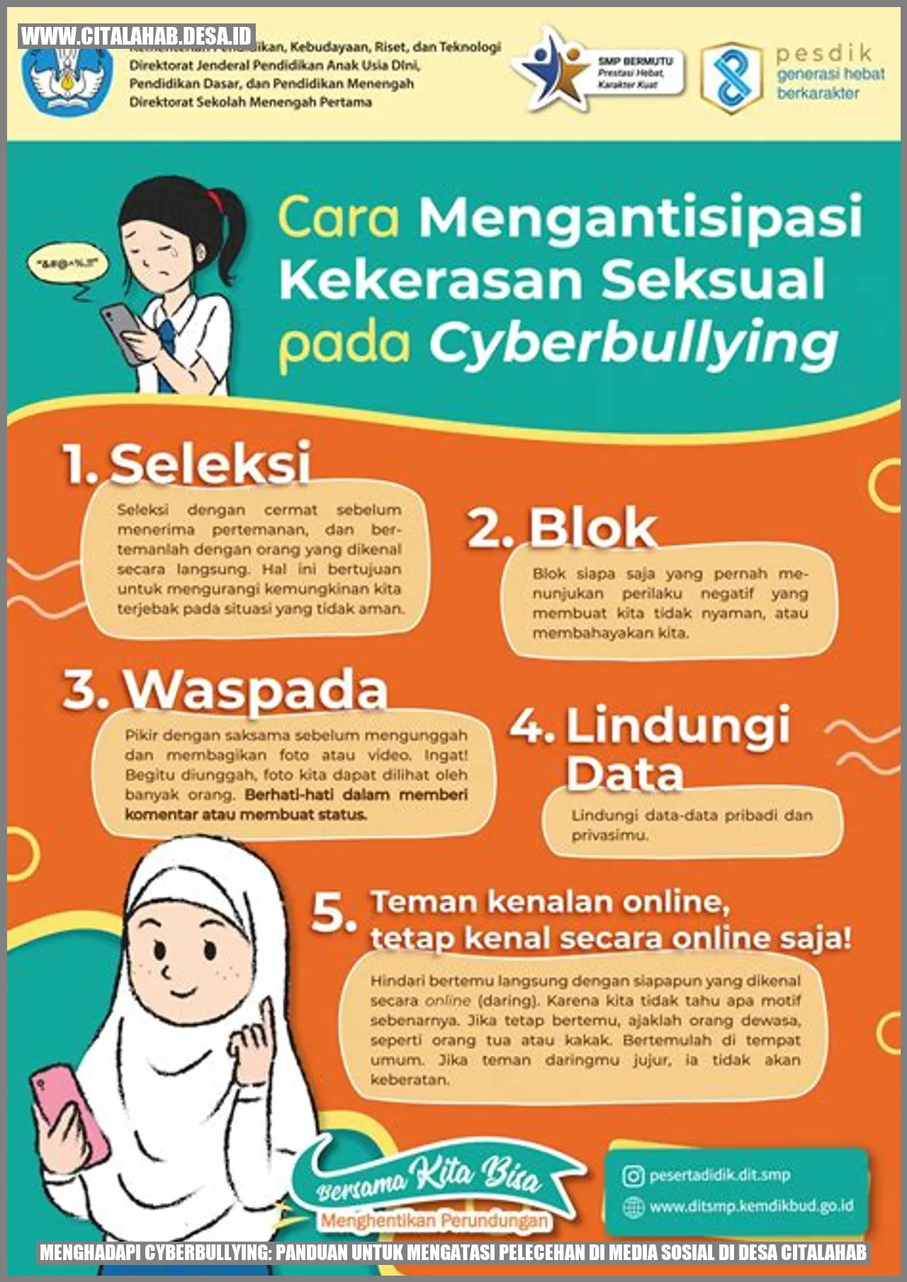 Menghadapi Cyberbullying: Panduan untuk Mengatasi Pelecehan di Media Sosial di Desa Citalahab