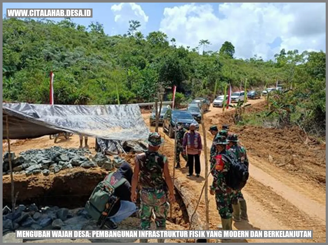 Mengubah Wajah Desa: Pembangunan Infrastruktur Fisik yang Modern dan Berkelanjutan