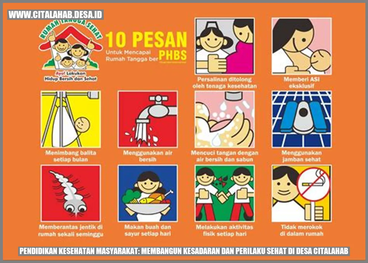 Pendidikan Kesehatan Masyarakat: Membangun Kesadaran dan Perilaku Sehat di Desa Citalahab