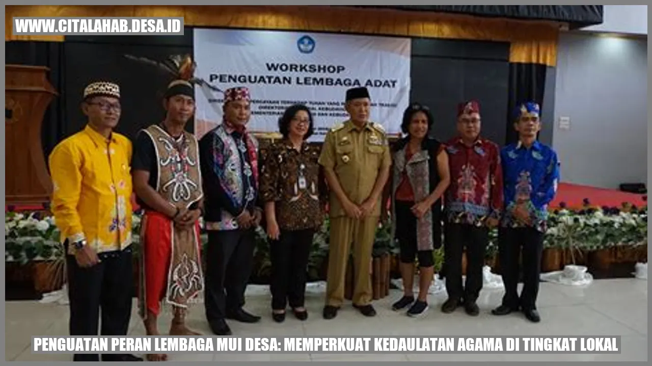 Penguatan MUI Desa: Kedaulatan Agama Lokal