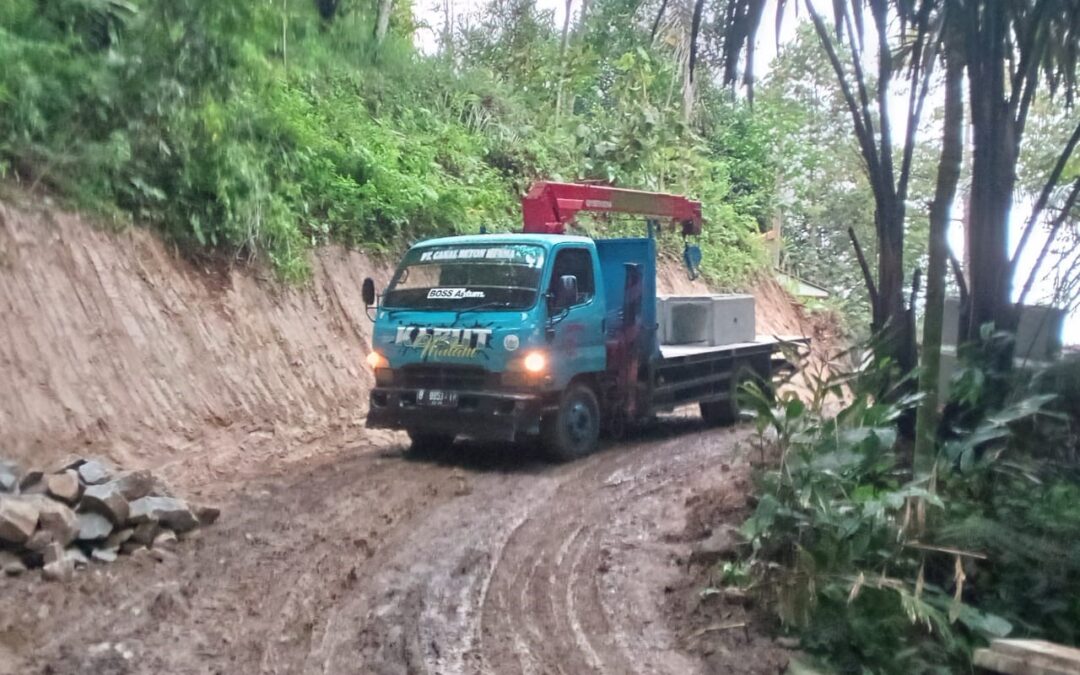 Perbaikan Jalan Kabupaten Menuju Desa Citalahab telah dilaksanakan