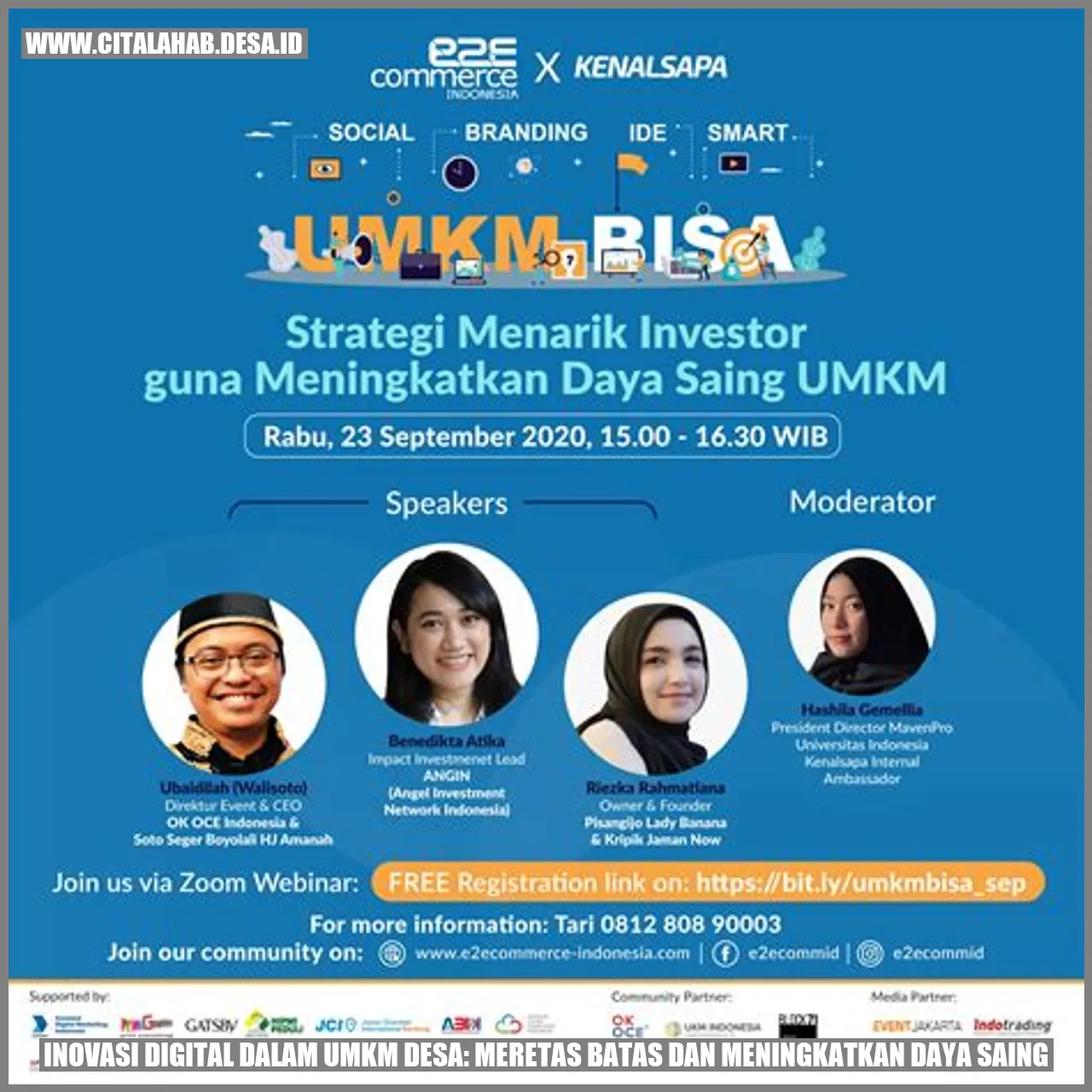 Inovasi Digital dalam UMKM Desa: Meretas Batas dan Meningkatkan Daya Saing