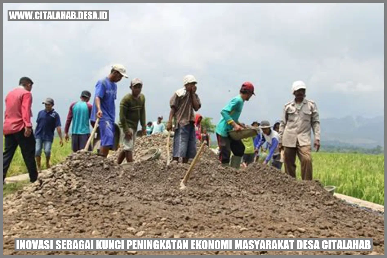 Perkembangan Ekonomi Desa Citalahab Melalui Inovasi