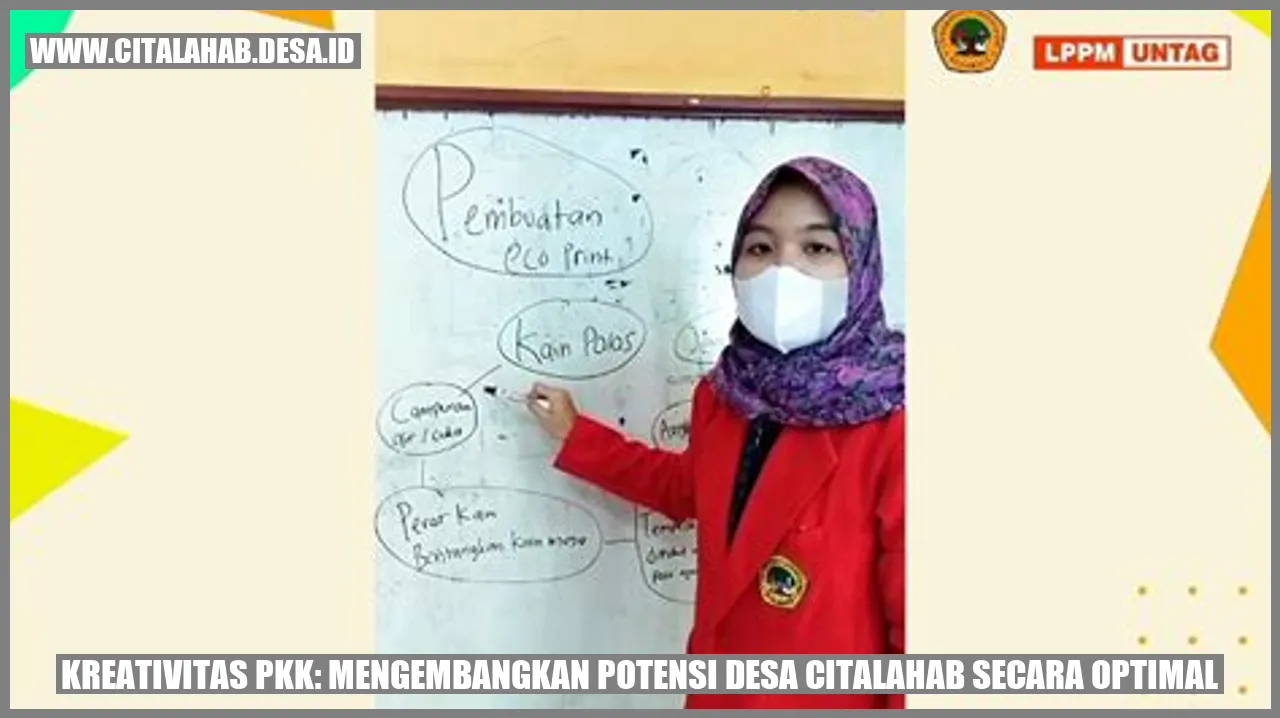 Maksimalkan Kreativitas PKK Desa Citalahab