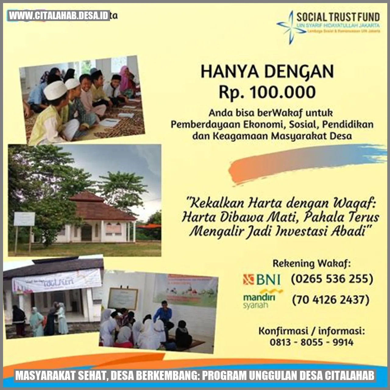 Masyarakat Sehat, Desa Berkembang: Program Unggulan Desa Citalahab