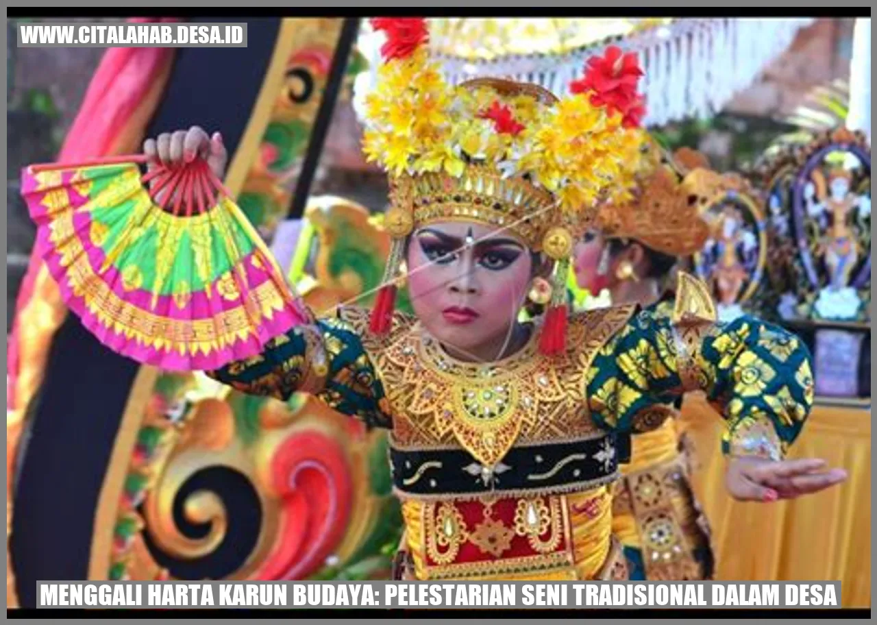 Menggali Harta Karun Budaya: Pelestarian Seni Tradisional dalam Desa