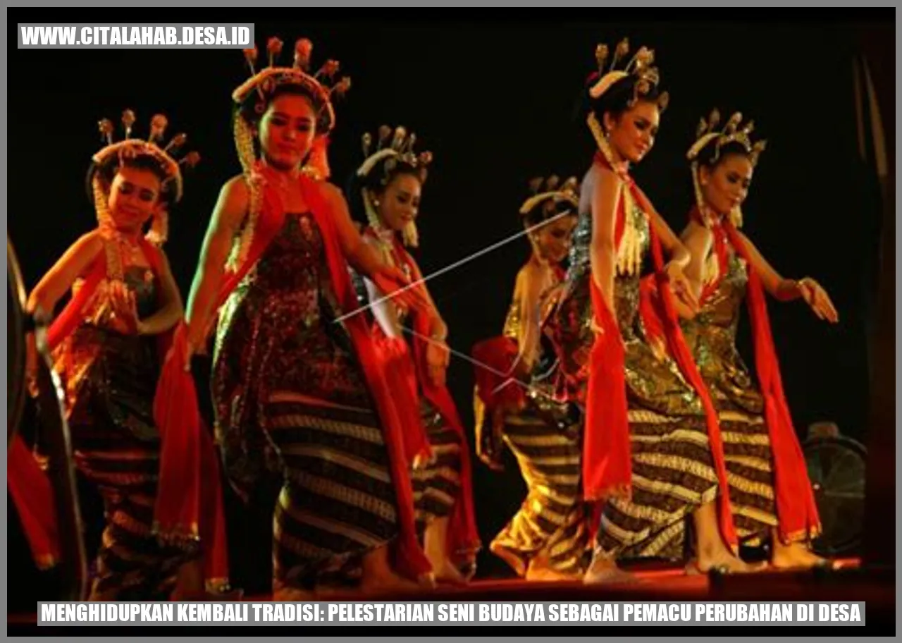 Menghidupkan Kembali Tradisi: Pelestarian Seni Budaya sebagai Pemacu Perubahan di Desa