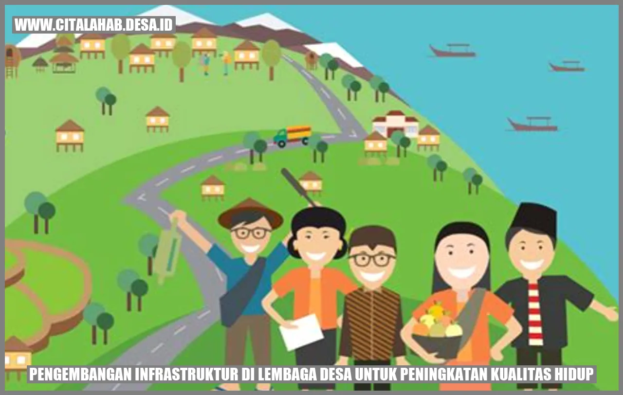 Pengembangan Infrastruktur di Lembaga Desa untuk Peningkatan Kualitas Hidup