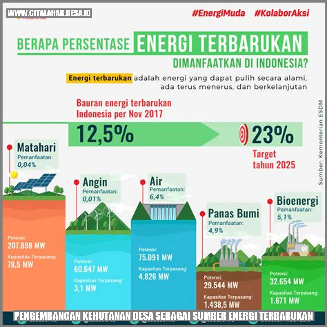 Tuntaskan Ketergantungan Energimu dengan Pengembangan Kehutanan Desa sebagai Sumber Energi Terbarukan di Desa Citalahab