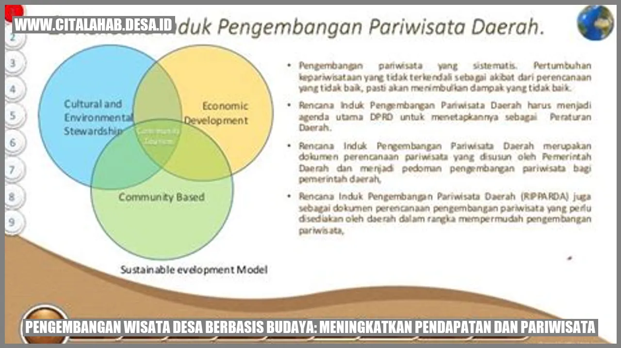 Pengembangan Wisata Desa Berbasis Budaya: Meningkatkan Pendapatan dan Pariwisata